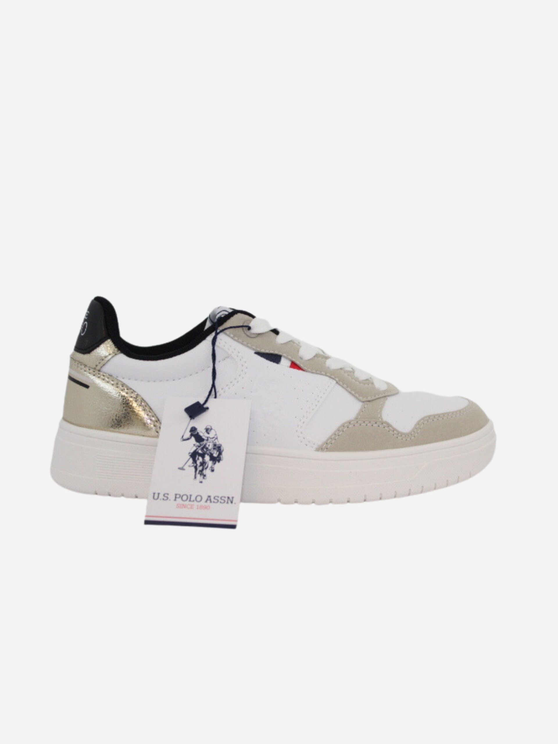 us polo assn kosmo beige sneakers donna